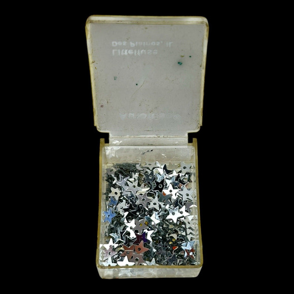 (11) Containers Jars of Crafters Glitter Lot Luco Glitterex Chunky 70s-90s VTG - Picture 12 of 12